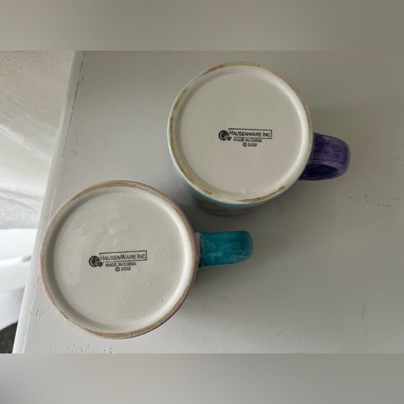 Hausenware | 2 Coffee Cups Mugs Fairy Designs | Dancing~ Tutu’s~ Hearts~ Angels - Picture 9 of 9